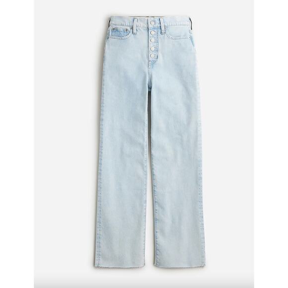 J. Crew Light Blue Flare & Wide Leg Jeans - Picture 2 of 7